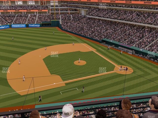 Progressive Field - Section 464 Seat View