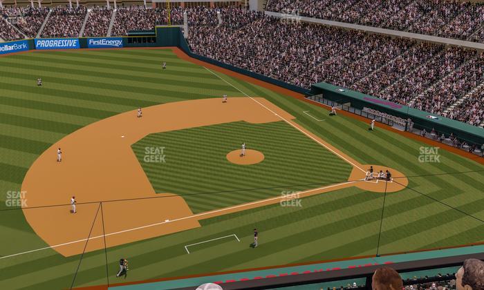 Progressive Field - Section 464 Seat View