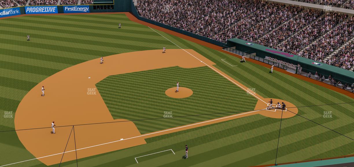 Progressive Field - Section 465 Seat View