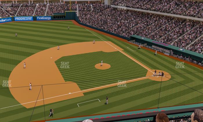Progressive Field - Section 465 Seat View