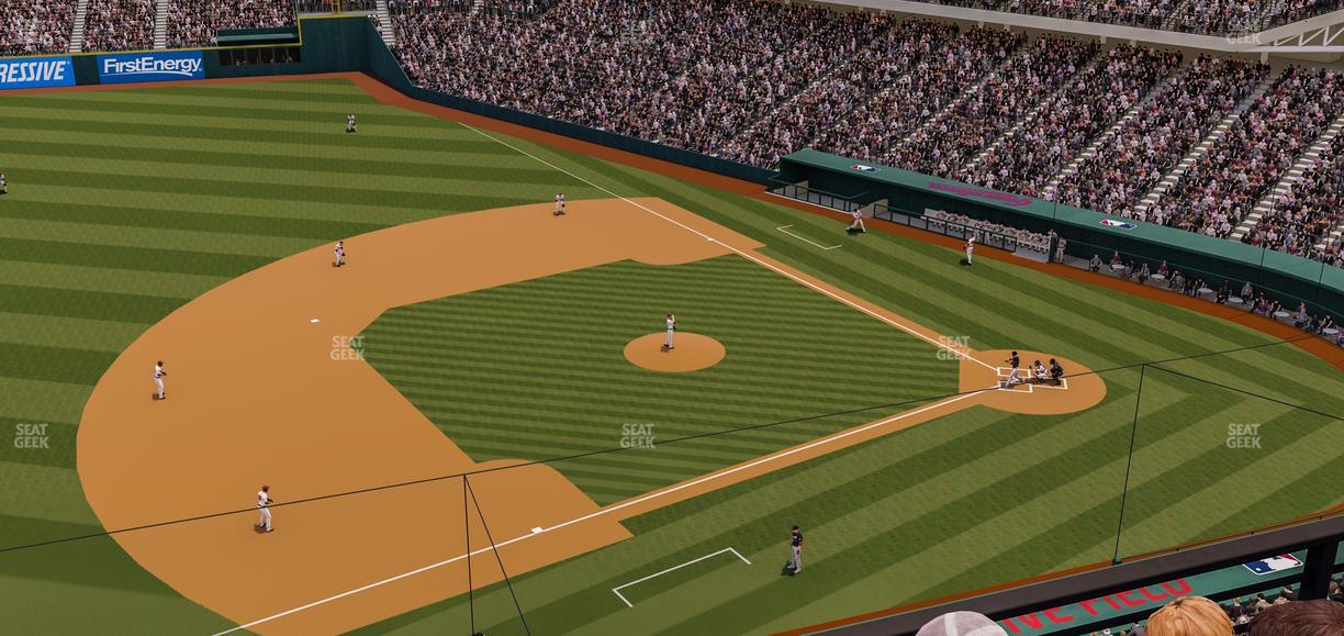 Progressive Field - Section 467 Seat View