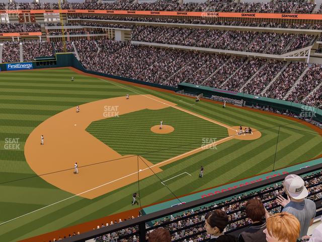 Progressive Field - Section 468 Seat View