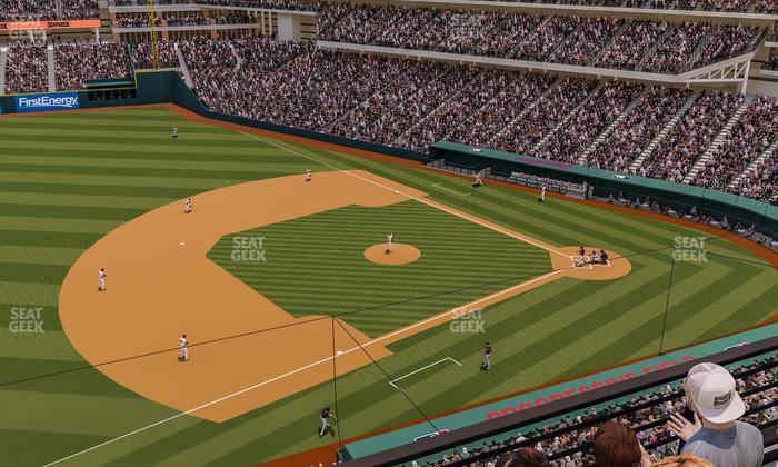 Progressive Field - Section 468 Seat View