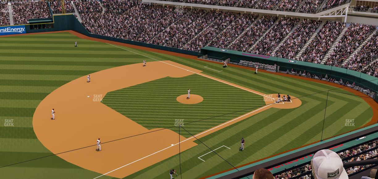 Progressive Field - Section 469 Seat View