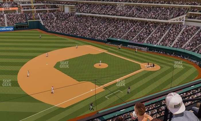 Progressive Field - Section 469 Seat View