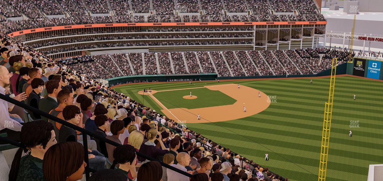 Progressive Field - Section 519 Seat View