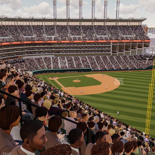 Progressive Field - Section 519 Seat View