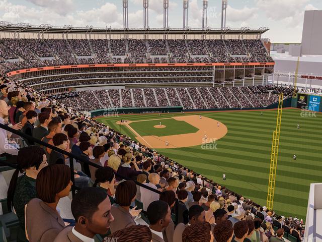 Progressive Field - Section 519 Seat View