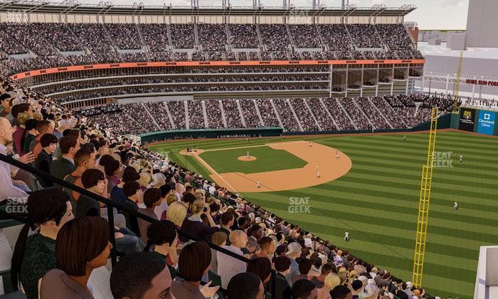 Progressive Field - Section 519 Seat View