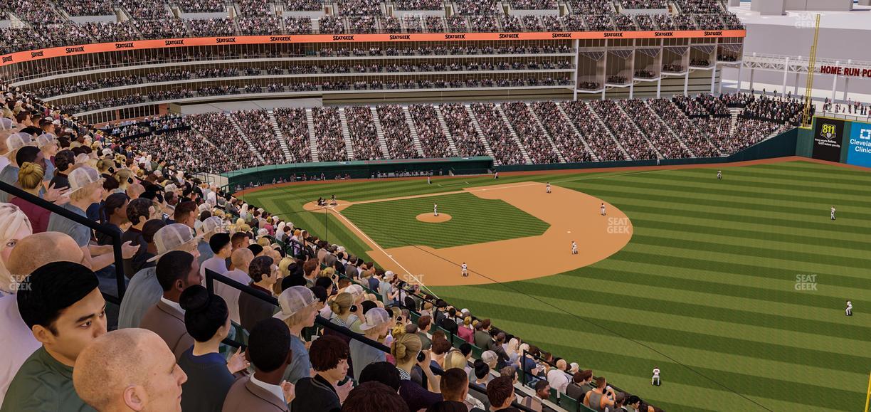 Progressive Field - Section 520 Seat View