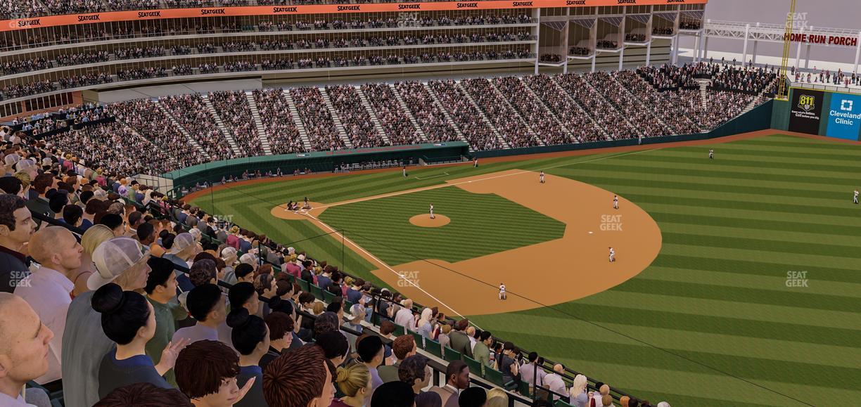 Progressive Field - Section 523 Seat View