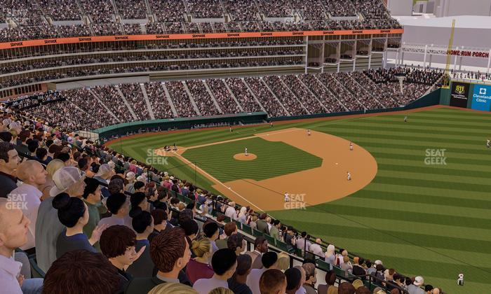 Progressive Field - Section 523 Seat View