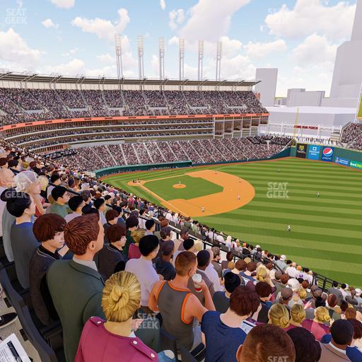 Progressive Field - Section 525 Seat View