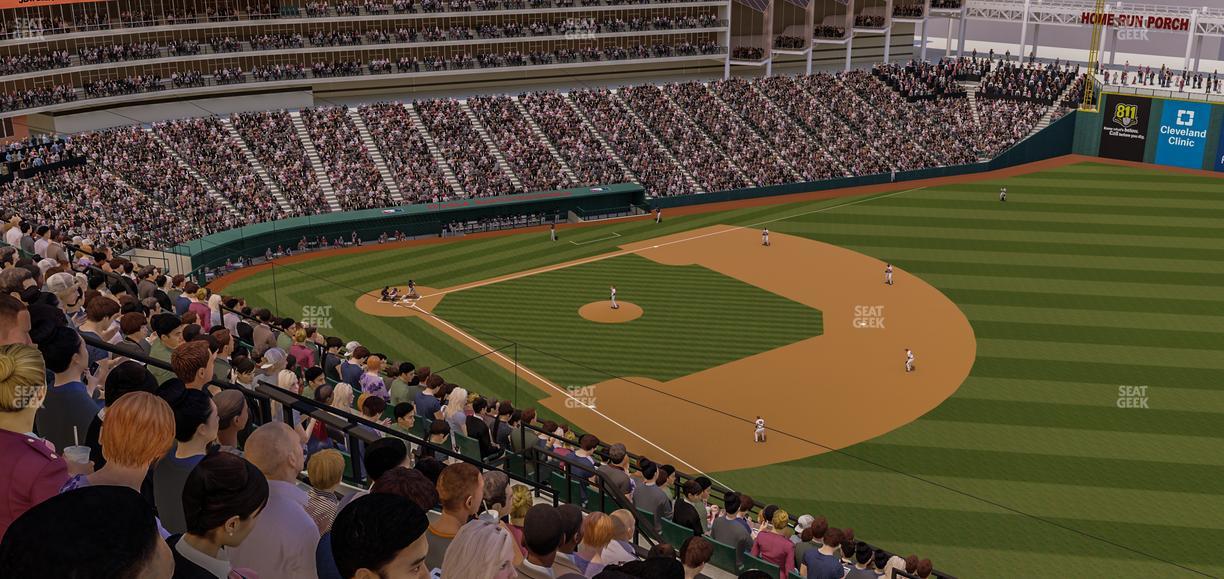 Progressive Field - Section 528 Seat View