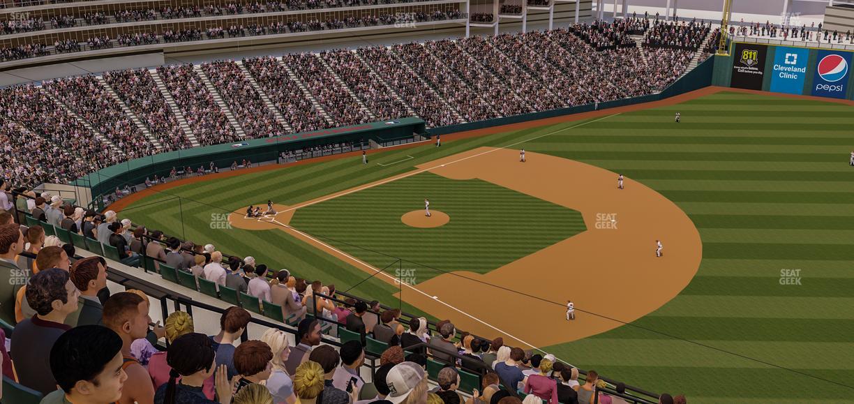 Progressive Field - Section 529 Seat View