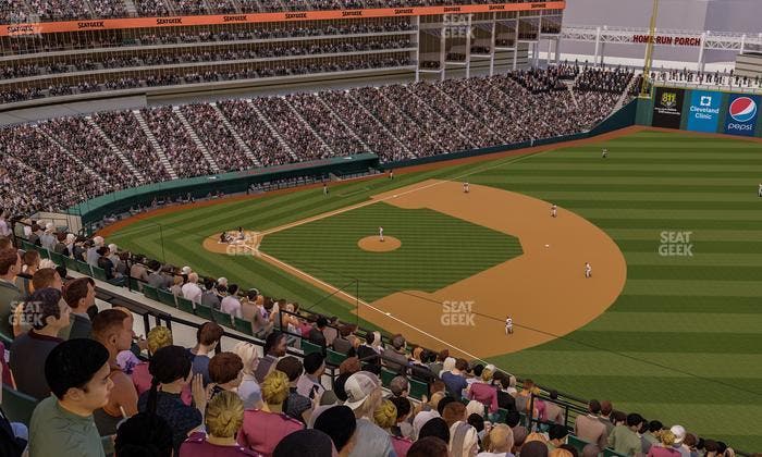 Progressive Field - Section 529 Seat View