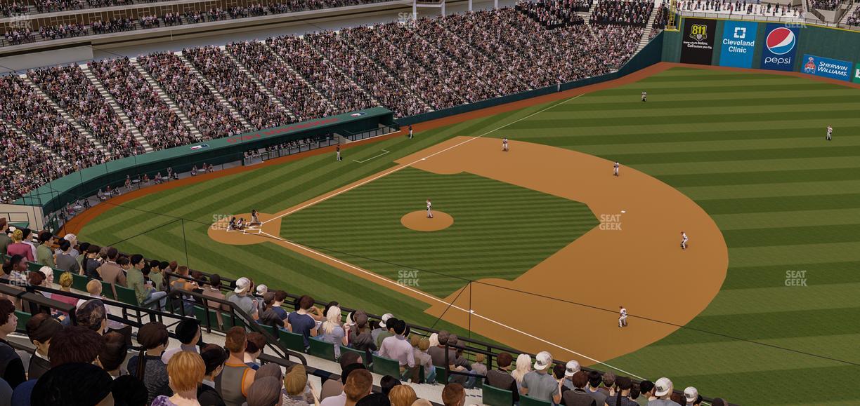 Progressive Field - Section 533 Seat View