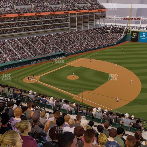 Progressive Field - Section 533 Seat View