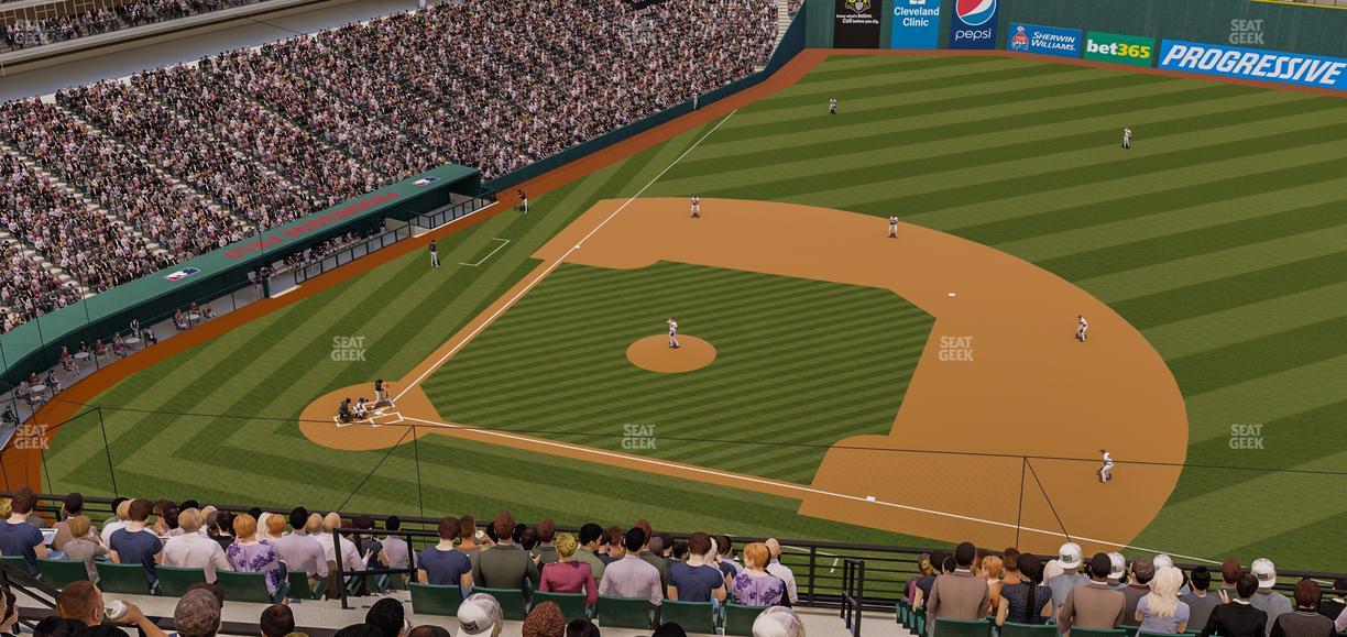 Progressive Field - Section 541 Seat View