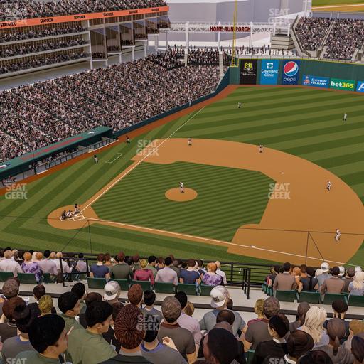 Progressive Field - Section 541 Seat View