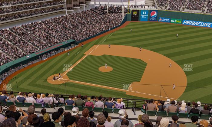 Progressive Field - Section 541 Seat View