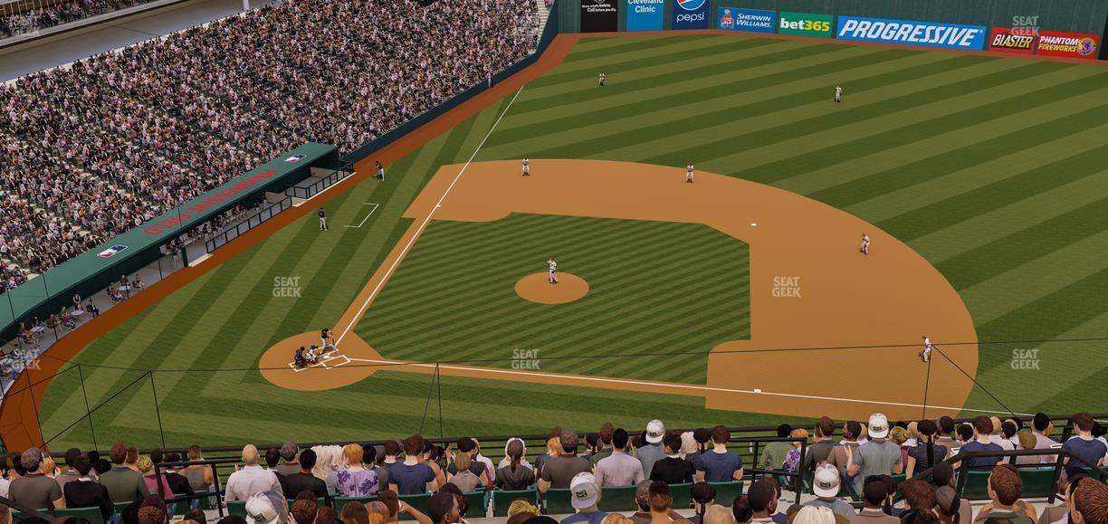 Progressive Field - Section 546 Seat View