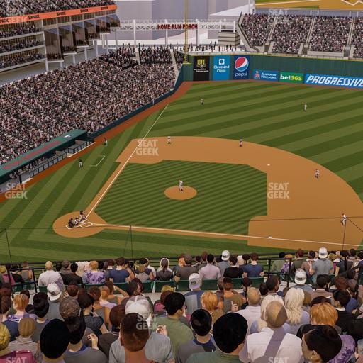 Progressive Field - Section 546 Seat View