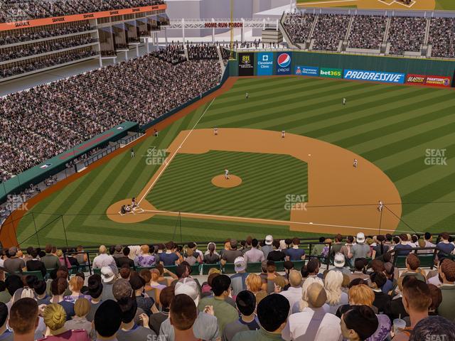 Progressive Field - Section 546 Seat View