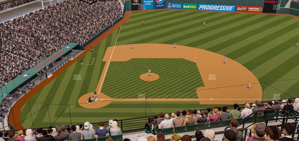 Progressive Field - Section 548 Seat View