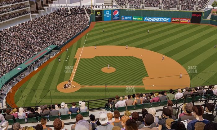 Progressive Field - Section 548 Seat View
