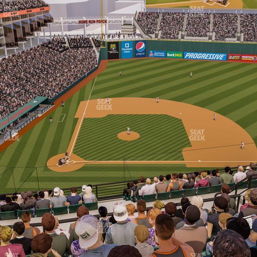 Progressive Field - Section 550 Seat View