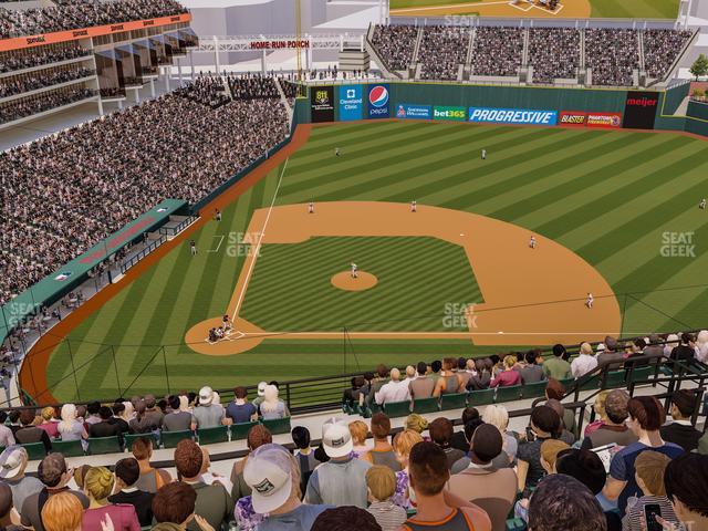 Progressive Field - Section 550 Seat View