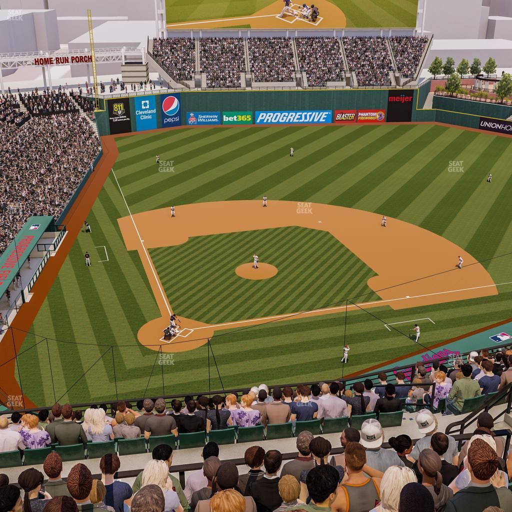 Progressive Field - Section 551 Seat View