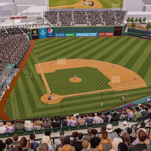 Progressive Field - Section 551 Seat View