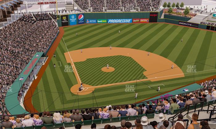 Progressive Field - Section 551 Seat View