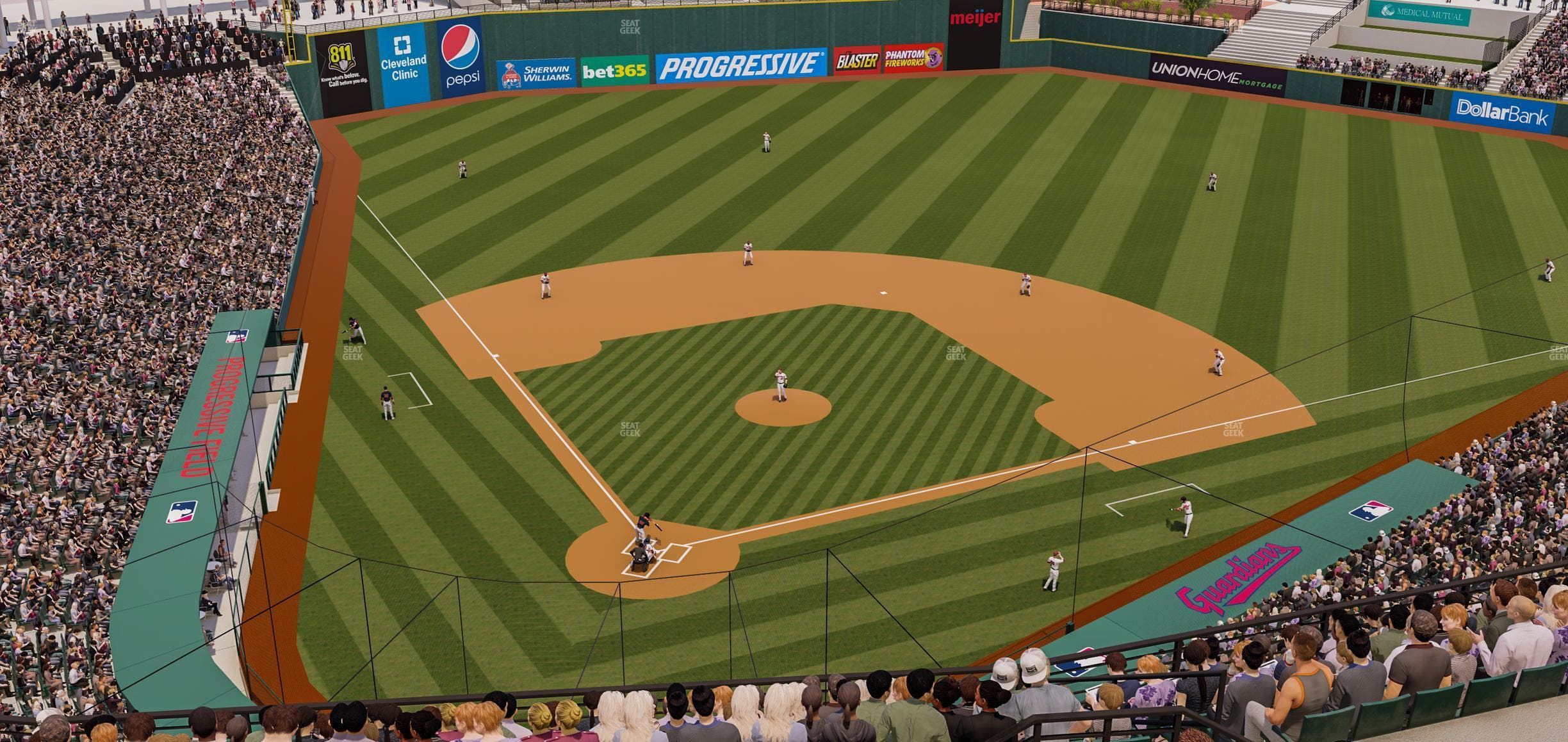 Progressive Field - Section 552 Seat View