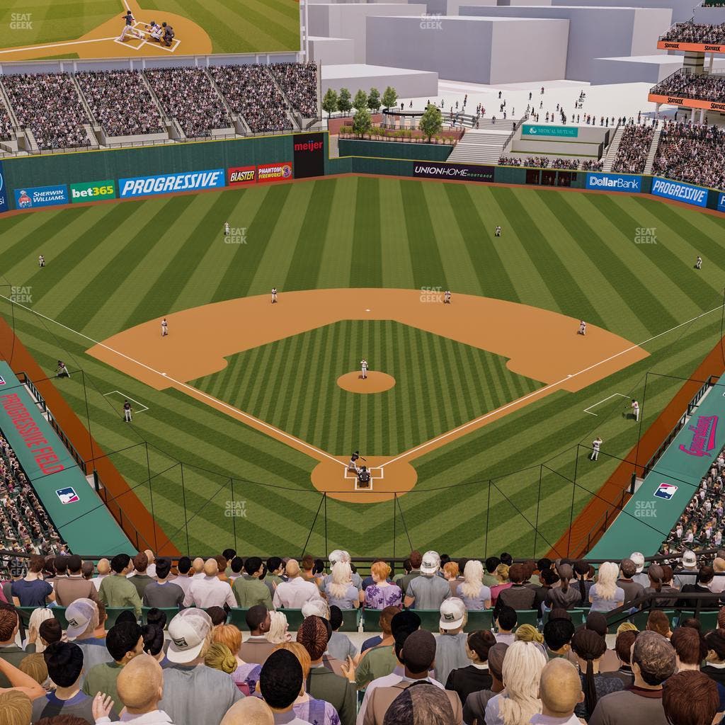 Progressive Field - Section 554 Seat View