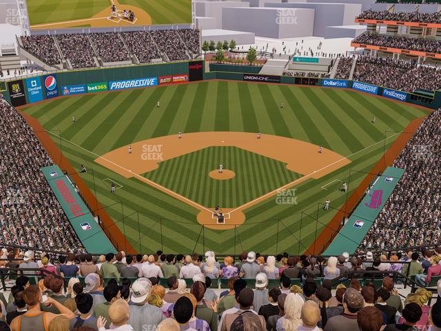 Progressive Field - Section 554 Seat View