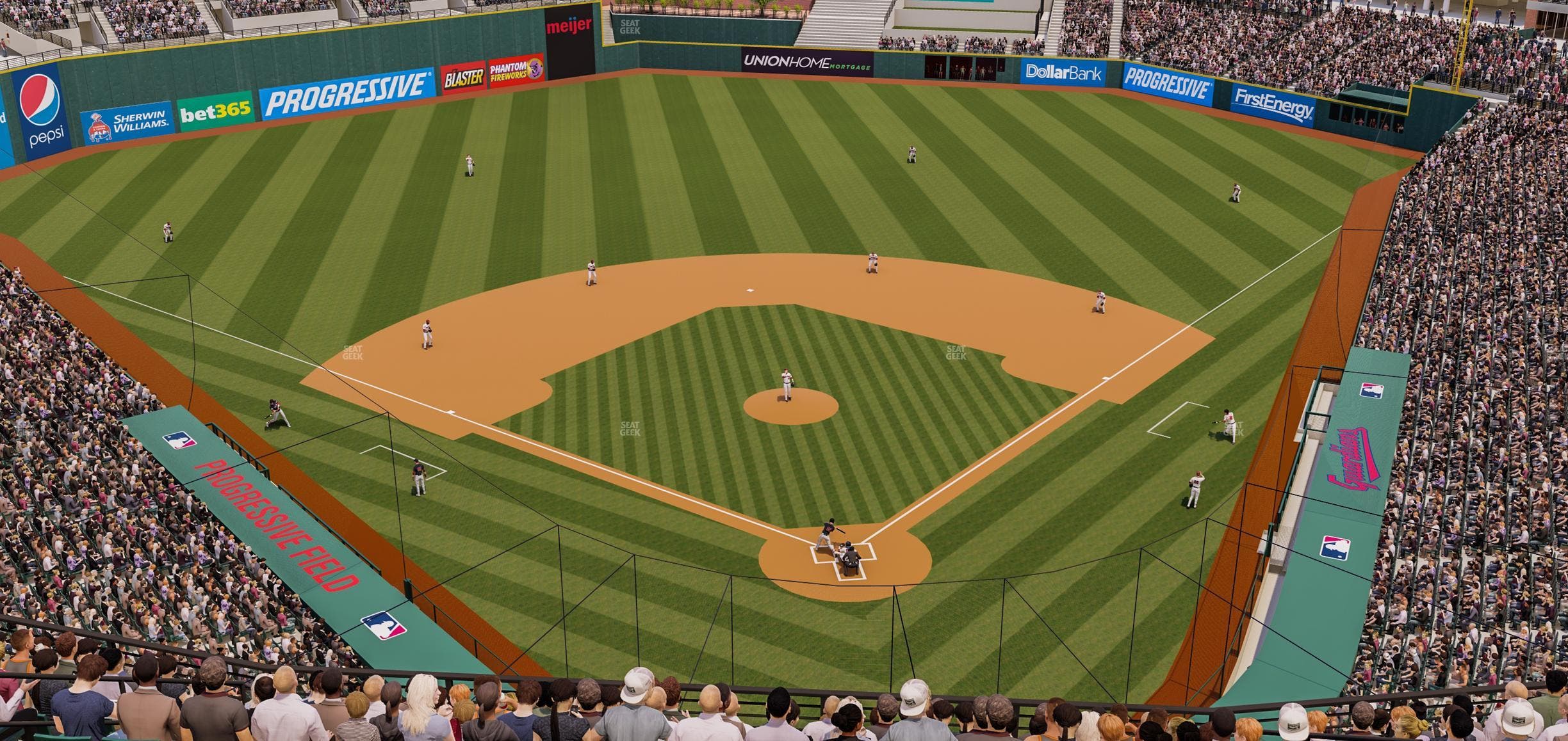 Progressive Field - Section 555 Seat View