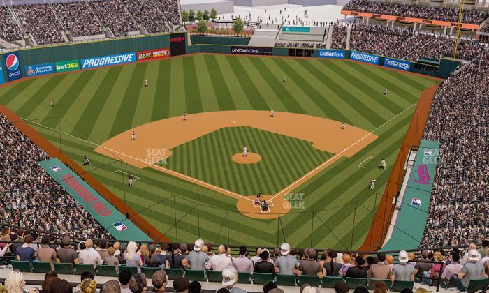 Progressive Field - Section 555 Seat View