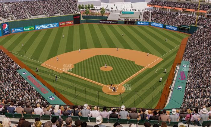 Progressive Field - Section 555 Seat View