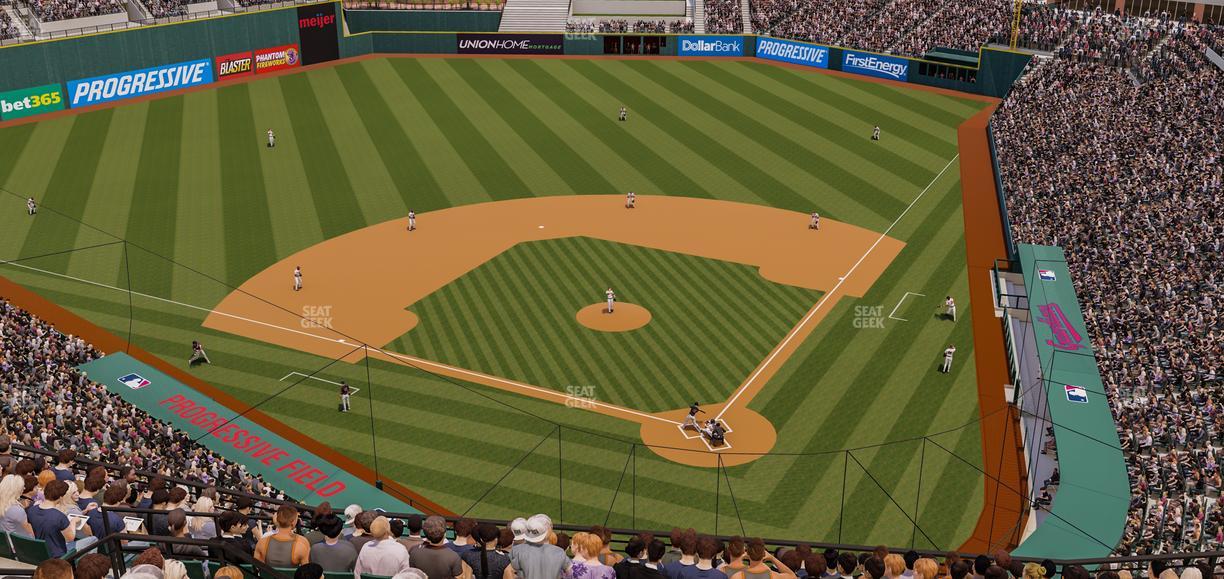 Progressive Field - Section 556 Seat View