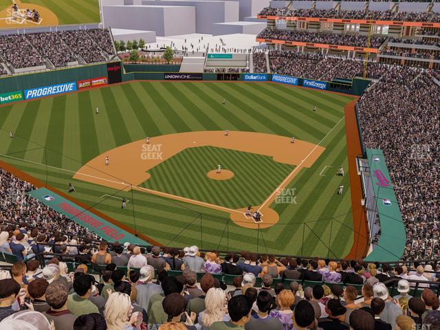 Progressive Field - Section 556 Seat View