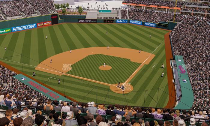 Progressive Field - Section 556 Seat View