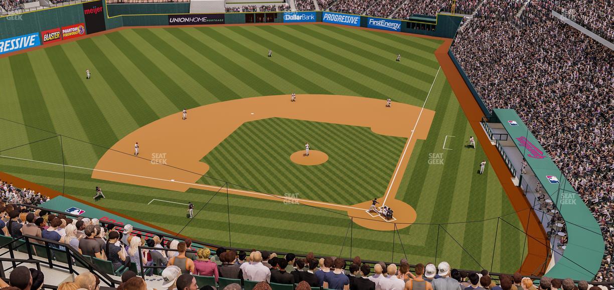Progressive Field - Section 557 Seat View