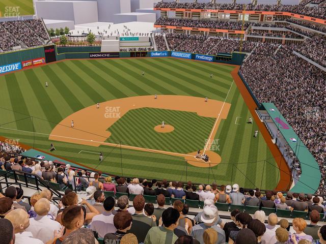 Progressive Field - Section 557 Seat View