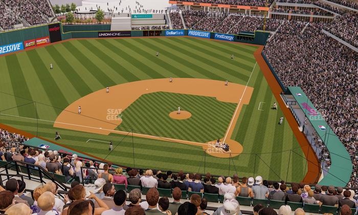 Progressive Field - Section 557 Seat View