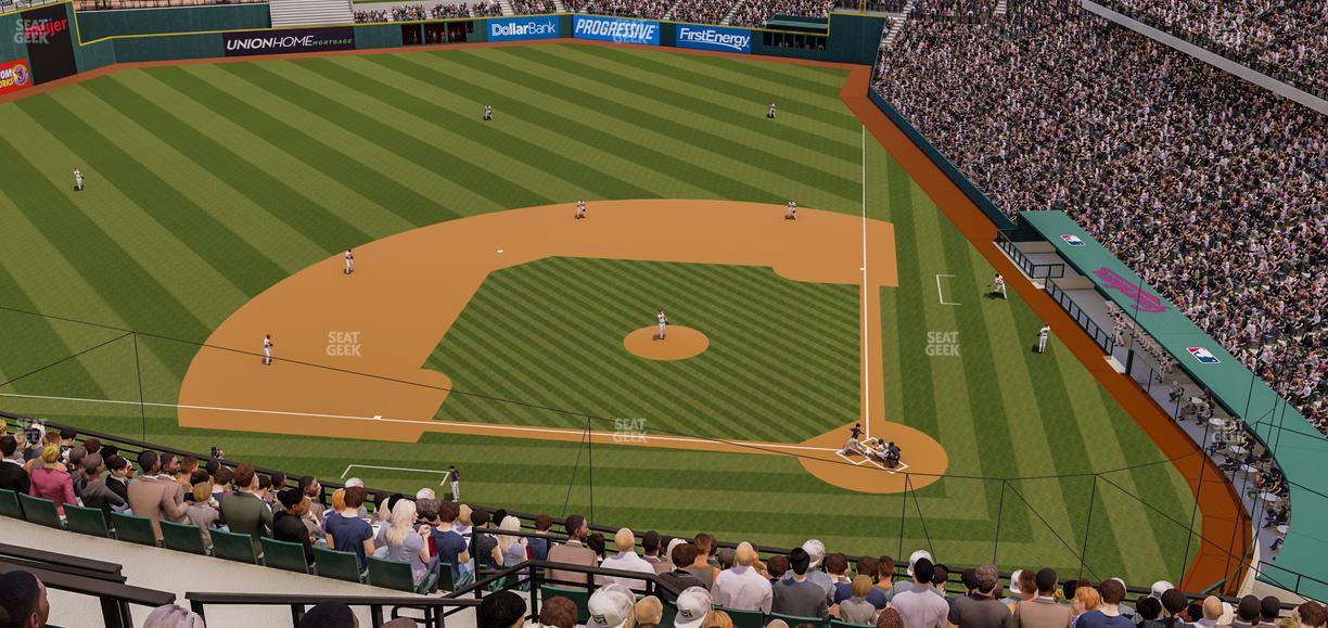 Progressive Field - Section 558 Seat View