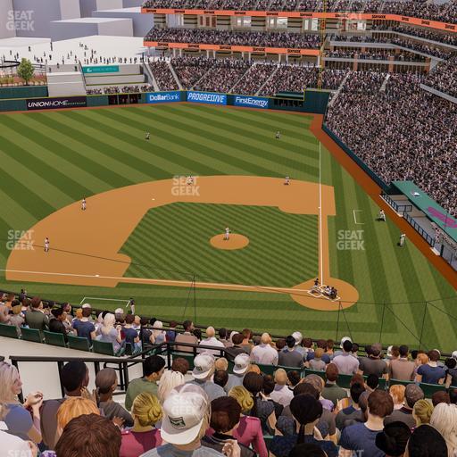 Progressive Field - Section 558 Seat View