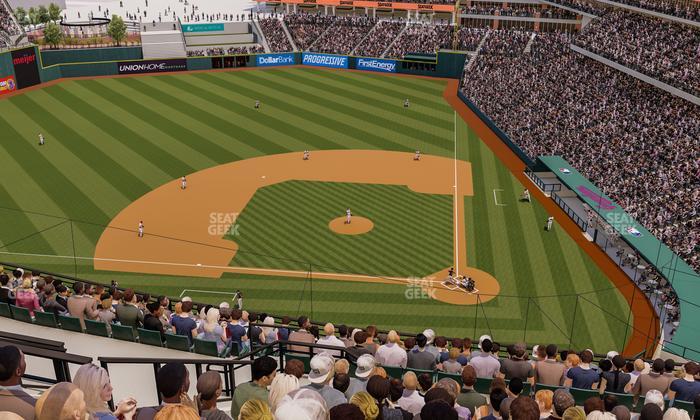 Progressive Field - Section 558 Seat View